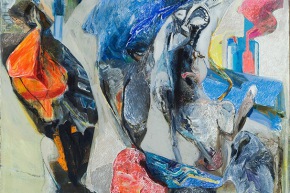 Videogiochi - 2000-2008, acrilico su tela, cm. 152x130