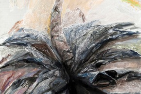 Cadute dall’alto - 2011, acrilico su tela, cm. 200x150