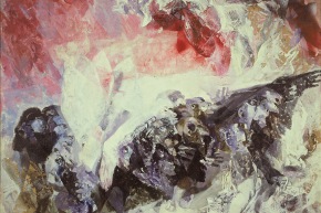 Incubo - 1962, olio su tela, cm. 130x150