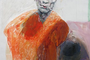 Autoritratto: verità nell’enfasi - 2011, acrilico su tela, cm. 90x70