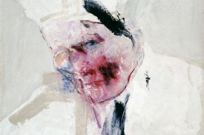 Un Papa polacco - 2004, acrilico su tela, cm. 58x62
