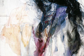 Estremo, mondano, pensiero - 2005, acrilico su tela, cm. 92x72