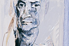 Isaac Newton - 2007, acrilico su tela, cm. 70x50