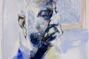 Studio per ritratto di Benedetto Croce - 2007, acrilico su tela, cm. 70x50