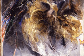 Lente festinans - 1988, olio su tela, cm. 162x130